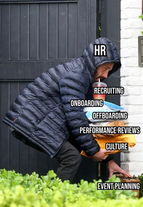 Male Employee Shares Photo of HR Memes About .